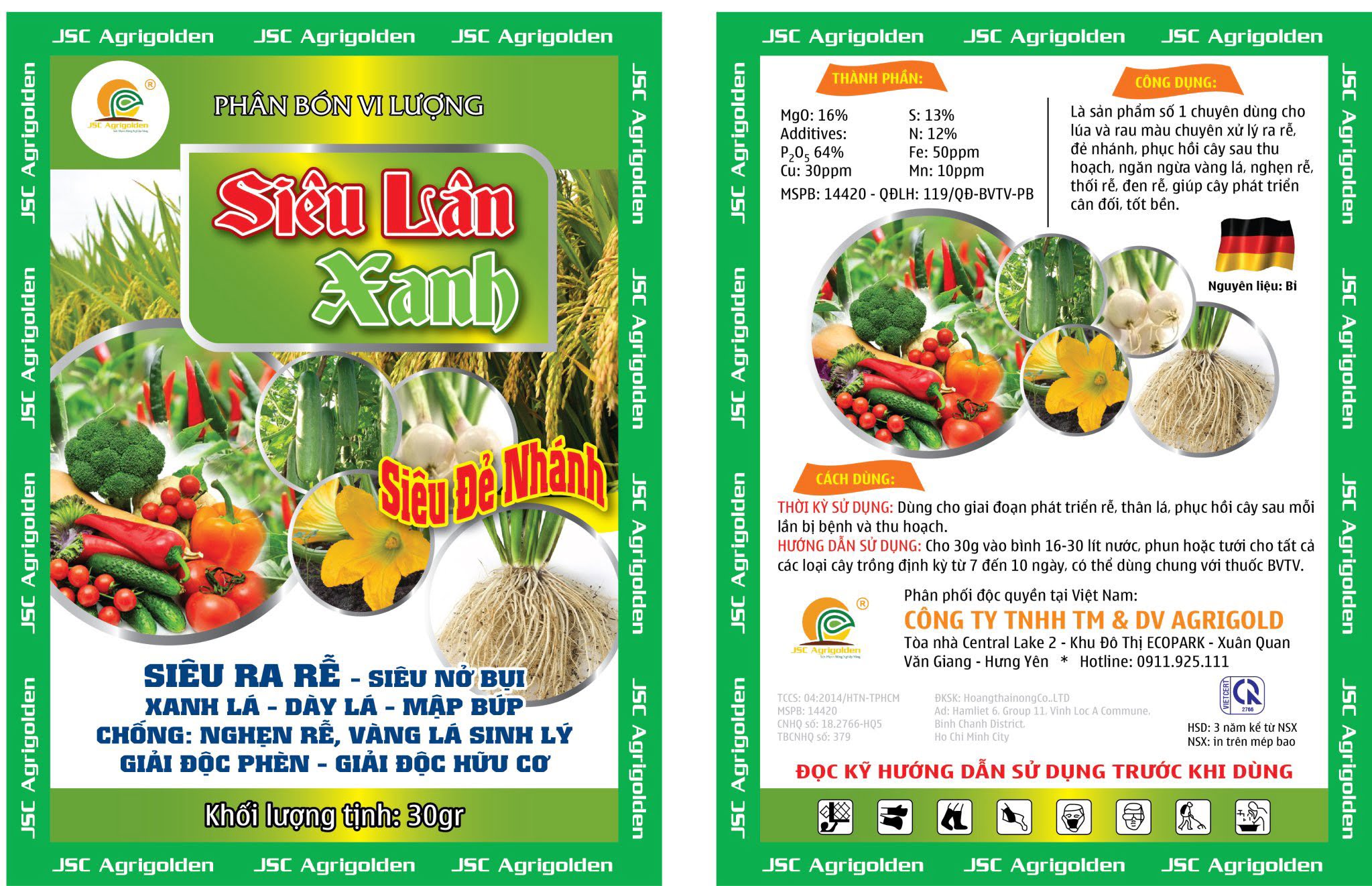 SIÊU LÂN XANH 30GR - Ảnh 2