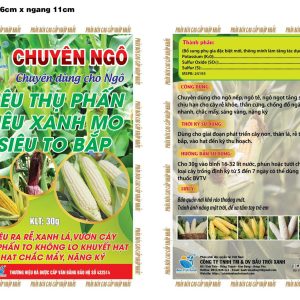 PHÂN BÓN CHUYÊN DÙNG CHO NGÔ, SIÊU THỤ PHẤN, SIÊU TO BẮP