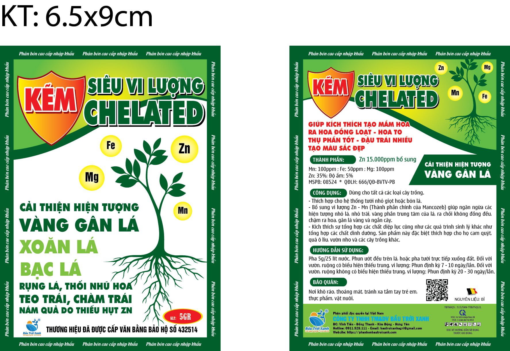 siêu vi lượng chelted